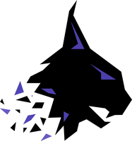 lynxresort lynx logo, purple